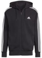 Hanorac pentru bărbați Adidas Essentials French Terry 3S Black/White, s.S imaginea #1 — magazin online Desire.md
