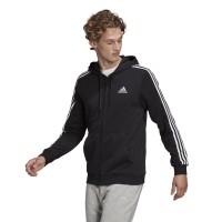 Мужская толстовка Adidas Essentials French Terry Black/White, s.S фото №2 — интернет-магазин Desire.md
