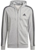Мужская толстовка Adidas Essentials French Terry Medium Grey Heather/Black, s.M