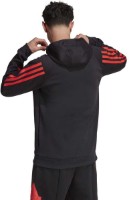 Hanorac pentru bărbați Adidas M Fi 3S Hd Black/Red, s.XL imaginea #3 — magazin online Desire.md