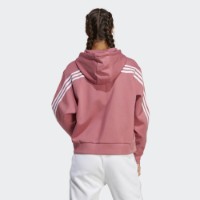 Женская толстовка Adidas W Fi 3S Fz Pink Strata, s.L фото №3 — интернет-магазин Desire.md