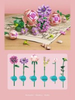 Конструктор Forange Flowers 423pcs (FC8307) фото №6 — интернет-магазин Desire.md