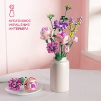 Конструктор Forange Flowers 423pcs (FC8307) фото №3 — интернет-магазин Desire.md