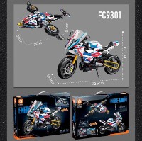 Конструктор Forange Moto 521pcs (FC9301) фото №5 — интернет-магазин Desire.md