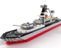 Set de construcție Wange Battleship 774pcs (5660) imaginea #4 — magazin online Desire.md