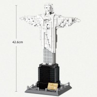 Set de construcție Wange Christ the Redeemer-Rio de Janeiro 973pcs (5231) imaginea #2 — magazin online Desire.md
