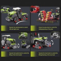 Конструктор CaDa Claas Xerion 5000 Trac TS 1336pcs (C65012W) фото №3 — интернет-магазин Desire.md