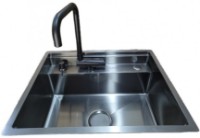 Chiuvetă de bucătărie Backer Hide 600-45074 Nano Black