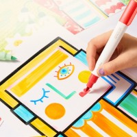 Set carioci Mideer 36 Color (MD1301) imaginea #2 — magazin online Desire.md