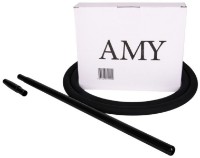 Силиконовый шланг AMY Deluxe Silicone Black 190cm фото №1 — интернет-магазин Desire.md