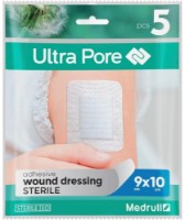 Медицинский пластырь Medrull Ultra Pore 9x10cm Sterile 5pcs