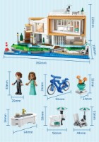 Set de construcție Forange Villa 2228pcs (FC8531) imaginea #5 — magazin online Desire.md