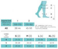 Ciorapi compresivi Tonus Elast 0401 Soft II 158-170cm, s.L Visone imaginea #2 — magazin online Desire.md