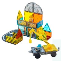 Set de construcție Mideer Colorful Magnetic Tiles 36pcs (MD4289)
