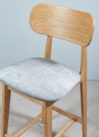 Scaun de bar MobiCasa Polo H690 Natur Wax Textil imaginea #4 — magazin online Desire.md