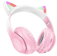 Căşti Hoco W42 Cat Ears Cherry Blossom imaginea #2 — magazin online Desire.md