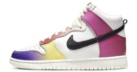 Bocanci pentru dame Nike Wmns Dunk High Summit White/Black/Team Red/Gym Red, s.36.5 imaginea #5 — magazin online Desire.md