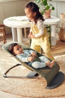 Șezlong pentru bebeluși BabyBjorn Bliss Dark Green (006046A) imaginea #9 — magazin online Desire.md