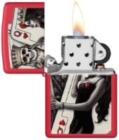 Brichetă Zippo 48624 233 Skull King Queen Beauty imaginea #2 — magazin online Desire.md