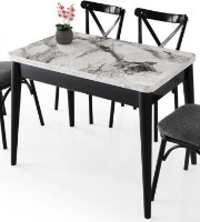 Masă pentru bucătărie Mobiland Dolunay Efes/Black imaginea #1 — magazin online Desire.md