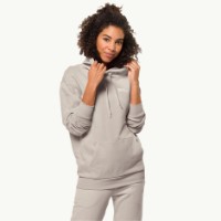 Женская толстовка Jack Wolfskin Essential Hoody W Winter Pearl, s.XL фото №2 — интернет-магазин Desire.md