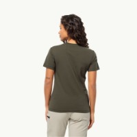 Tricou de dame Jack Wolfskin Essential T W Island Moss, s.XS imaginea #3 — magazin online Desire.md