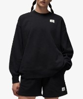 Hanorac damă Nike Jordan Flt Flc Crew Black, s.XL