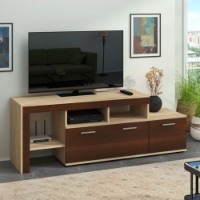 Тумба под ТВ Пехотин Прадо Дуб Сонома/Орех фото №2 — интернет-магазин Desire.md