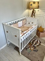 Кроватка Гойдалка Emma Grey (1В22-4)  фото №2 — интернет-магазин Desire.md