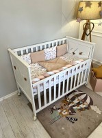 Кроватка Гойдалка Emma Grey (1В22-4)  фото №3 — интернет-магазин Desire.md