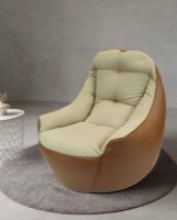 Fotoliu puf BeanBag Big Boss Бежевый/Коричневый imaginea #5 — magazin online Desire.md