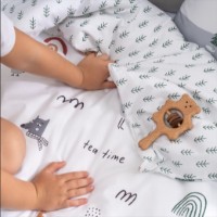 Lenjerie de pat pentru copii Perina Forest Baby (FB3-01.1) Grey imaginea #5 — magazin online Desire.md