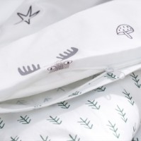 Lenjerie de pat pentru copii Perina Forest Baby (FB3-01.1) Grey imaginea #6 — magazin online Desire.md