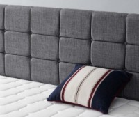 Кровать Oskar Side Dark Grey 180x200 фото №2 — интернет-магазин Desire.md