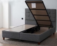 Кровать Oskar Side Dark Grey 180x200 фото №4 — интернет-магазин Desire.md