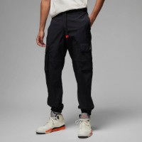 Pantaloni spotivi pentru bărbați Nike Jordan Flt Mvp Stmt Woven Pant Black/Rush Orange/Phantom, s.M imaginea #1 — magazin online Desire.md