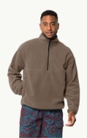 Мужская толстовка Jack Wolfskin Bockenheim Fleece Brown, s.M фото №2 — интернет-магазин Desire.md