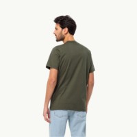 Tricou bărbătesc Jack Wolfskin Essential T M Island Moss, s.M imaginea #3 — magazin online Desire.md