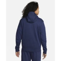 Мужская толстовка Nike M Nk Club+ Ft Po Hoodie Lbr Midnight Navy, s.XL фото №2 — интернет-магазин Desire.md