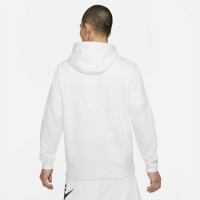 Hanorac pentru bărbați Nike M Nsw Club Hoodie Fz Bb White/Black, s.XL imaginea #2 — magazin online Desire.md