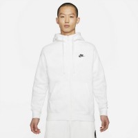 Hanorac pentru bărbați Nike M Nsw Club Hoodie Fz Bb White/Black, s.XXL imaginea #3 — magazin online Desire.md