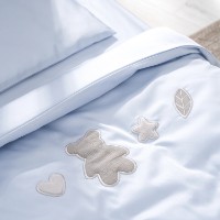 Lenjerie de pat pentru copii Perina Teddy Sateen Collection (ТДСК6-01.10) Blue imaginea #3 — magazin online Desire.md