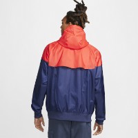 Jachetă pentru bărbați Nike Sportswear Heritage Essentials Windrunner Midnight Navy/Light Crimson, s.XXL imaginea #3 — magazin online Desire.md
