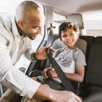 Детское автокресло-бустер BabyGo i-Size Melange Gray (BGO-3509) фото №5 — интернет-магазин Desire.md