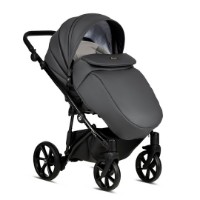 Carucior Tutis Viva 4 Leather 2in1 Shadow Grey 087 (1202087) imaginea #5 — magazin online Desire.md