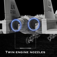 Конструктор Wange F-15 Eagle Fighter 223pcs (4004) фото №3 — интернет-магазин Desire.md