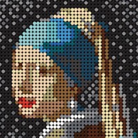 Конструктор Wange Girl with a Pearl Earring 3262pcs (5120) фото №2 — интернет-магазин Desire.md