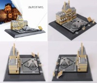 Конструктор Wange Musée du Louvre-Paris 785pcs (4213)  фото №2 — интернет-магазин Desire.md
