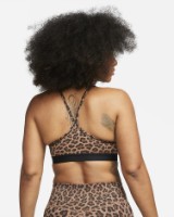 Топ Nike W Nk Df Indy V-Neck Lprd Bra Archaeo Brown/Black, s.XS фото №2 — интернет-магазин Desire.md