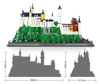 Set de construcție Wange Neuschwanstein Castle-Free State of Bayern 1969pcs (6226) imaginea #3 — magazin online Desire.md